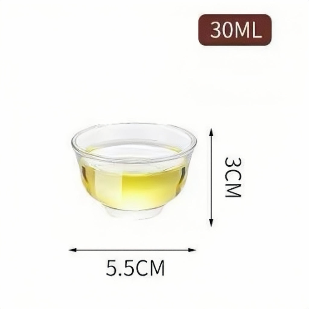 430不鏽鋼茶杯泡茶壺 (430內膽350ml+加厚防爆單壺+6個小茶杯)