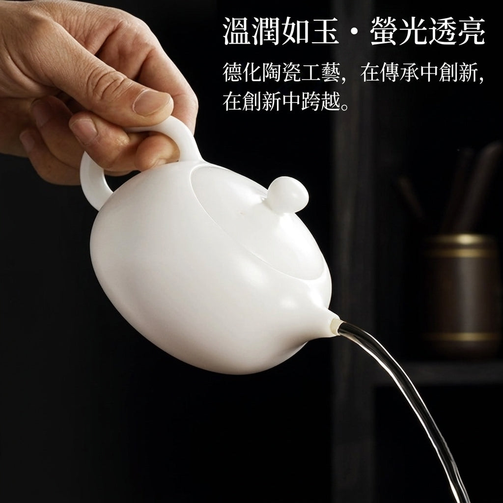 璞玉冰種茶壺小號西施壺70ML